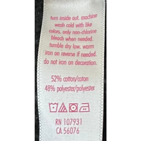 JUSTICE ACTIVE CROPPED LONG SLEEVE GYMNAST HOODIE, GIRLS, 6/7-YELLOW BLACK WHITE - Picture 10 of 10